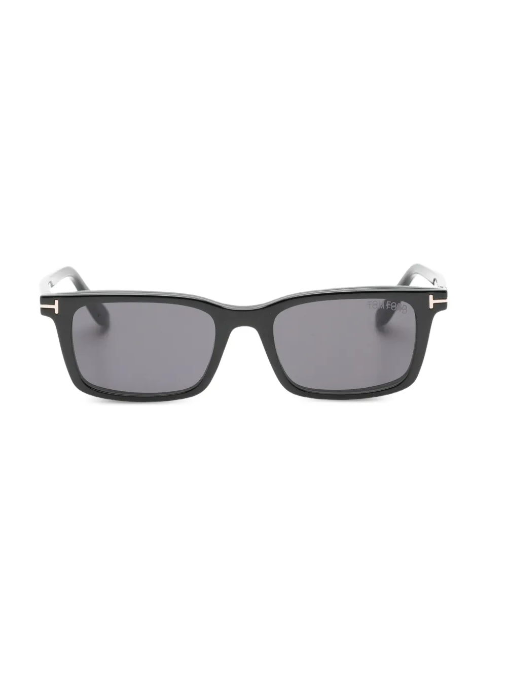Tom Ford 6175B/V + Clip Eyeglasses - FT6175B/V+Clip Black - FT6175B/V+Clip