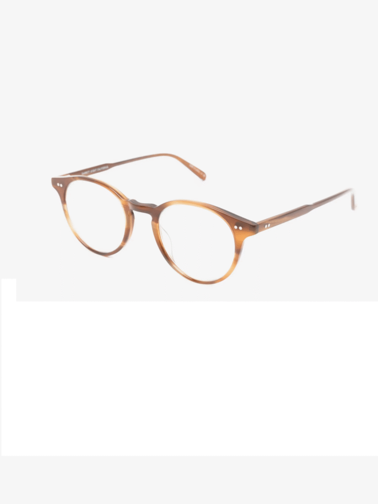 Garrett Leight Clune Eyeglasses - 1047Clune Brown - 1047Clune