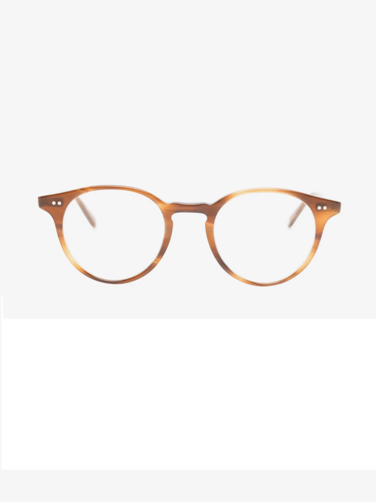 Garrett Leight Clune Eyeglasses - 1047Clune Brown - 1047Clune