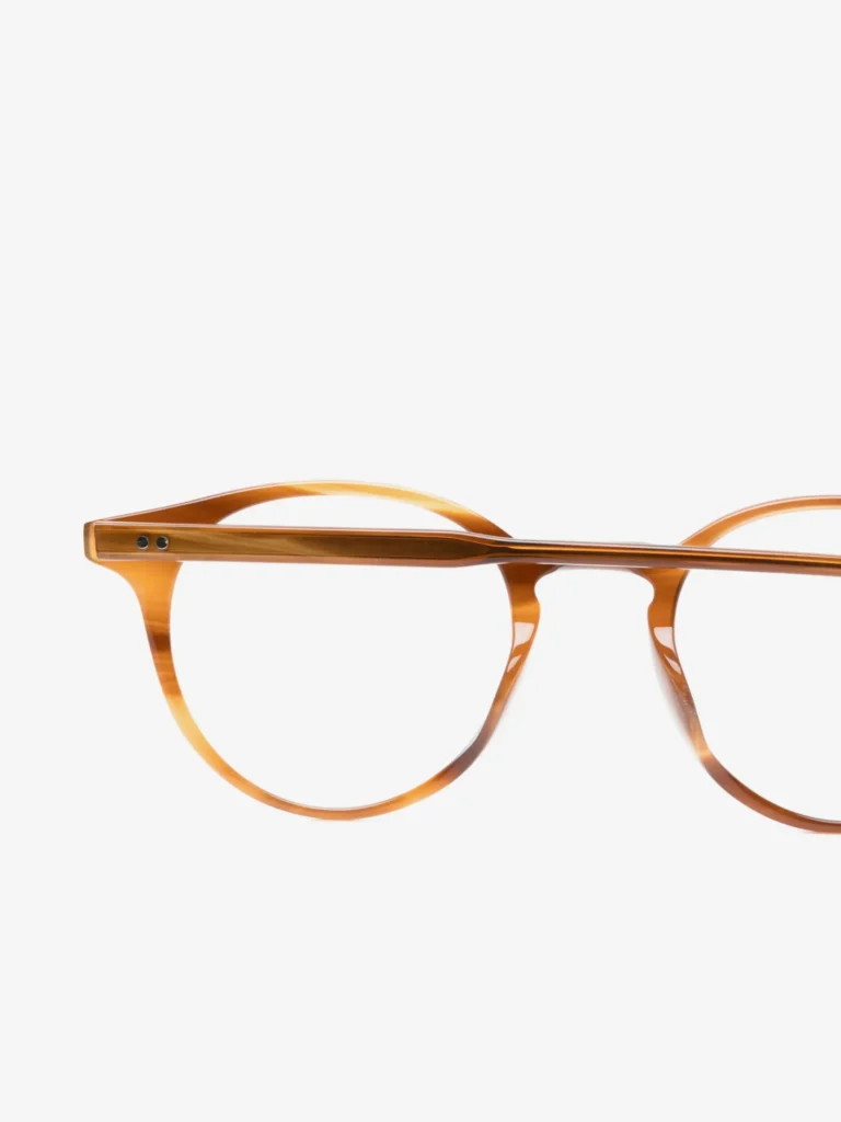 Garrett Leight Clune Eyeglasses - 1047Clune Brown - 1047Clune