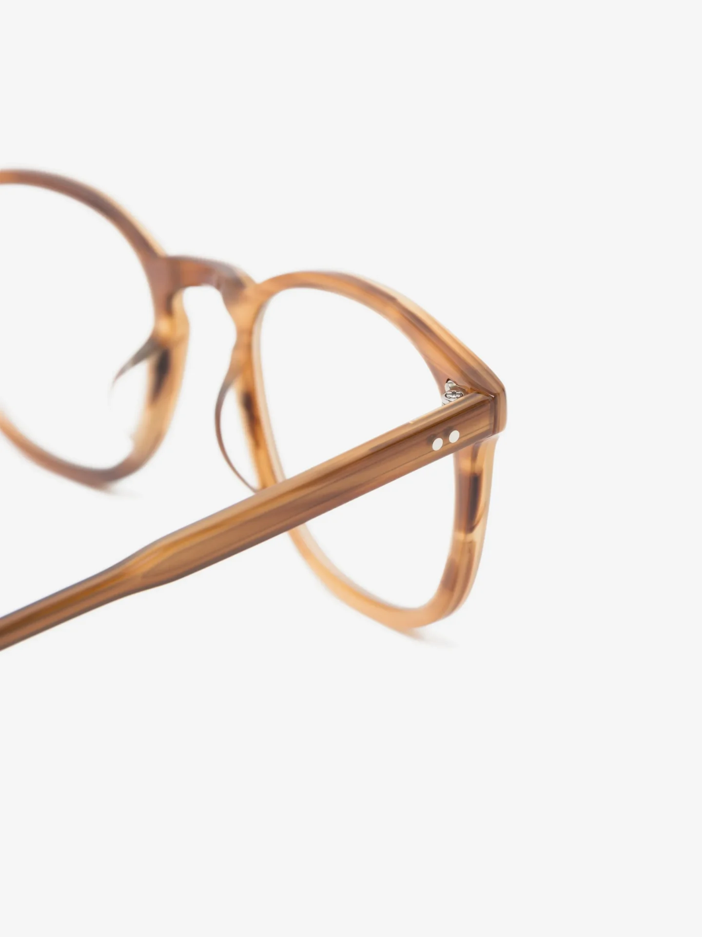 Garrett Leight Kinney Eyeglasses - 1007Kinney Brown - 1007Kinney
