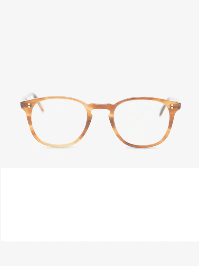 Garrett Leight Kinney Eyeglasses - 1007Kinney Brown - 1007Kinney