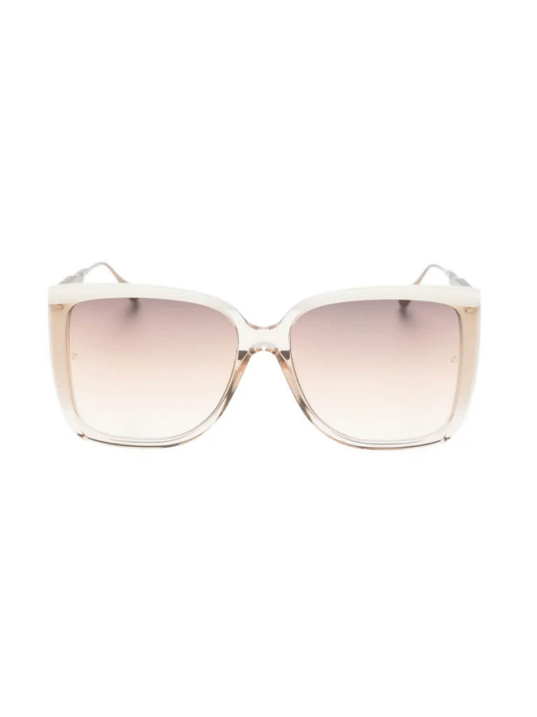 Linda Farrow Helena Sunglasses - LFL1725 White - LFL1725