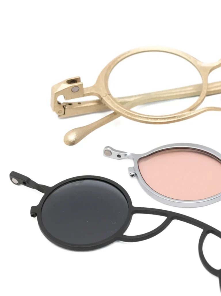 Rigards RG0105TI + 2 Clips Sunglasses - RG0105TI+2Clips Gold - RG0105TI+2Clips