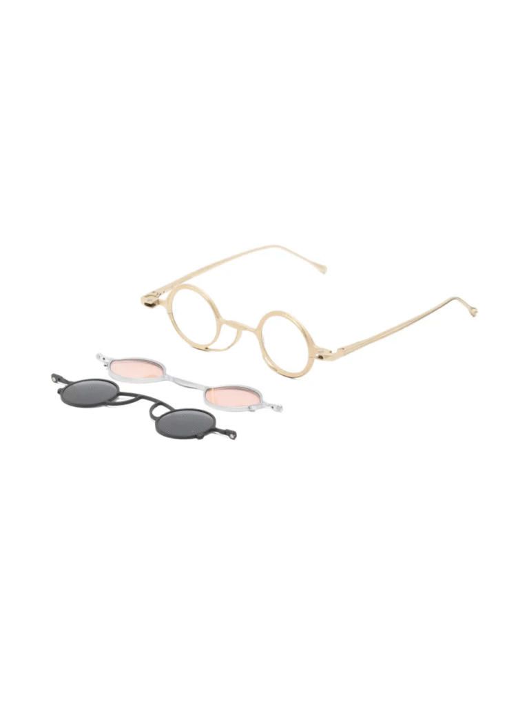 Rigards RG0105TI + 2 Clips Sunglasses - RG0105TI+2Clips Gold - RG0105TI+2Clips