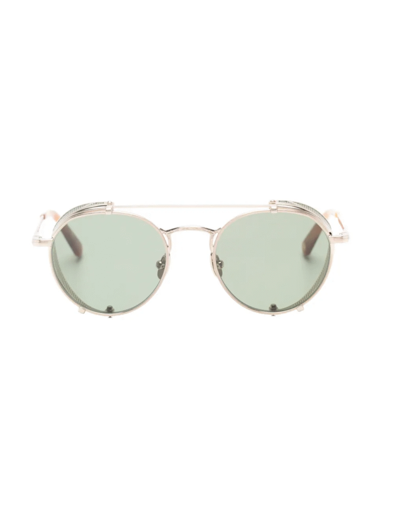 Garrett Leight OCampo Sunglasses - 7083OCampo Silver - 7083OCampo