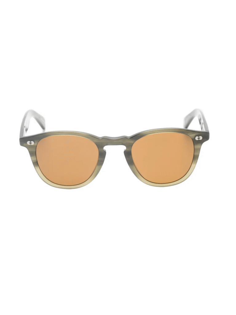 Garrett Leight Hampton X Sunglasses - 2082HamptonX Green - 2082HamptonX