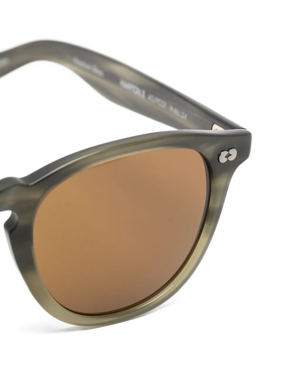 Garrett Leight Hampton X Sunglasses - 2082HamptonX Green - 2082HamptonX