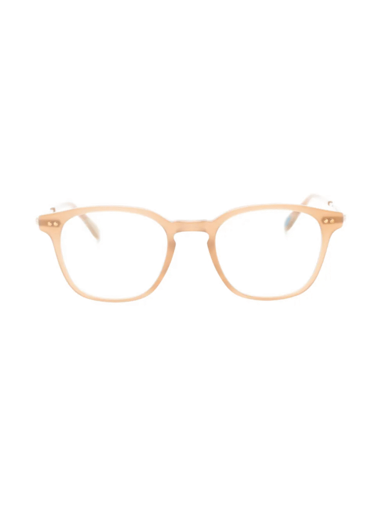 Garrett Leight Clark J Eyeglasses - 1178ClarkJ Beige - 1178ClarkJ
