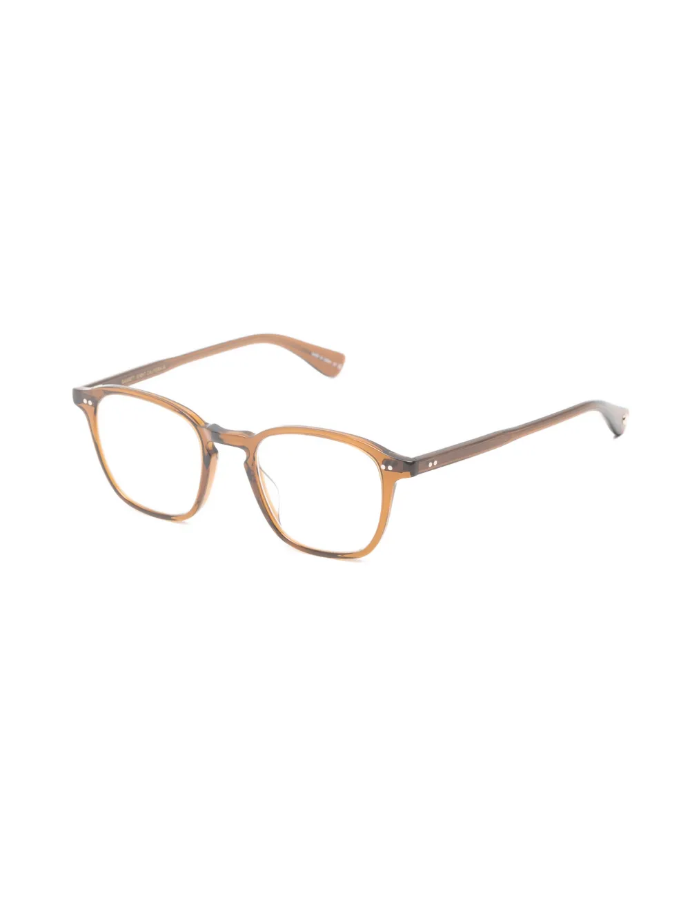 Garrett Leight Markus Eyeglasses - 1166Markus Brown - 1166Markus