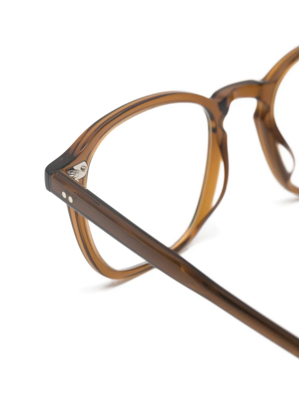 Garrett Leight Markus Eyeglasses - 1166Markus Brown - 1166Markus